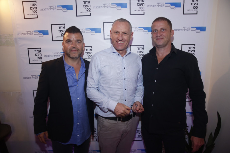 איציק בן שהם, ליאור רביב וגבי קלמן (צילום: גיל חיון)