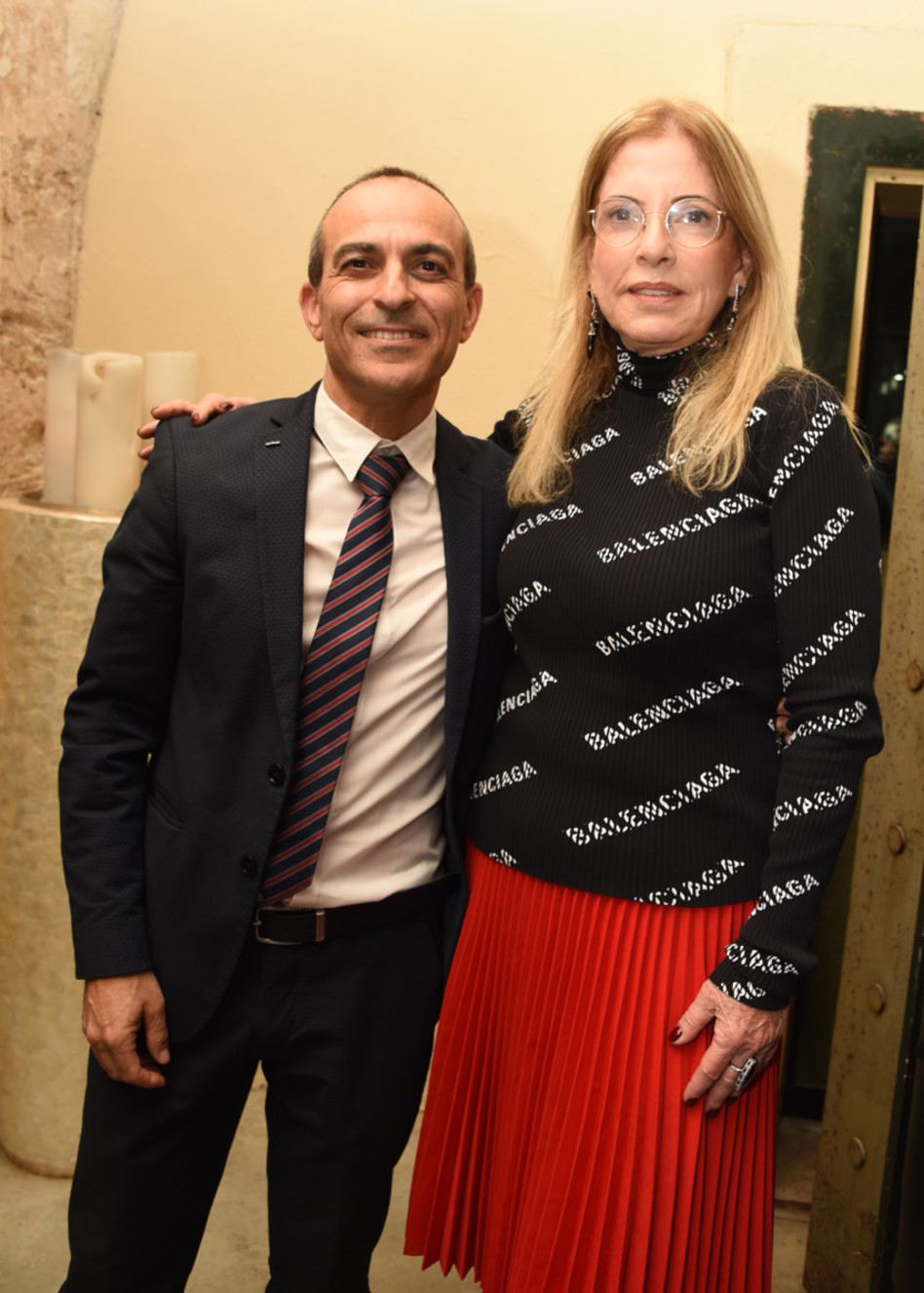 רונית בלום ורוני גמזו (צילום: מירי גטניו, דוברות איכילוב)