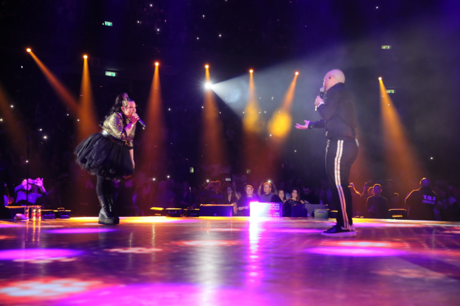 נטע ברזילי, עומר אדם (צילום: שרון רביבו)