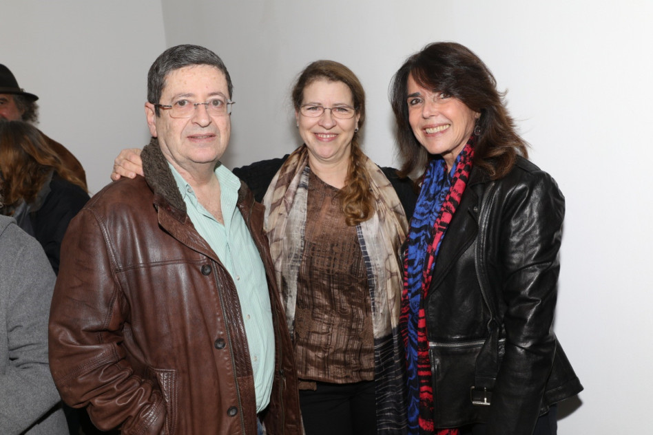 שולה רקנאטי, דוריס ומורי ארקין (צילום: רפי דלויה)