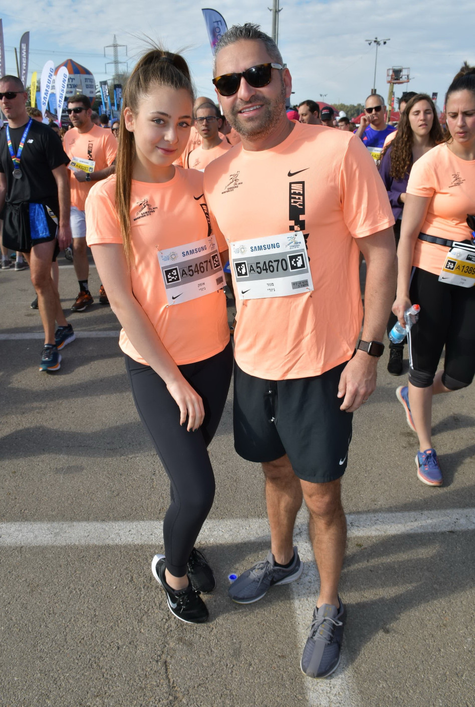 מנור גינדי ובתו אופק