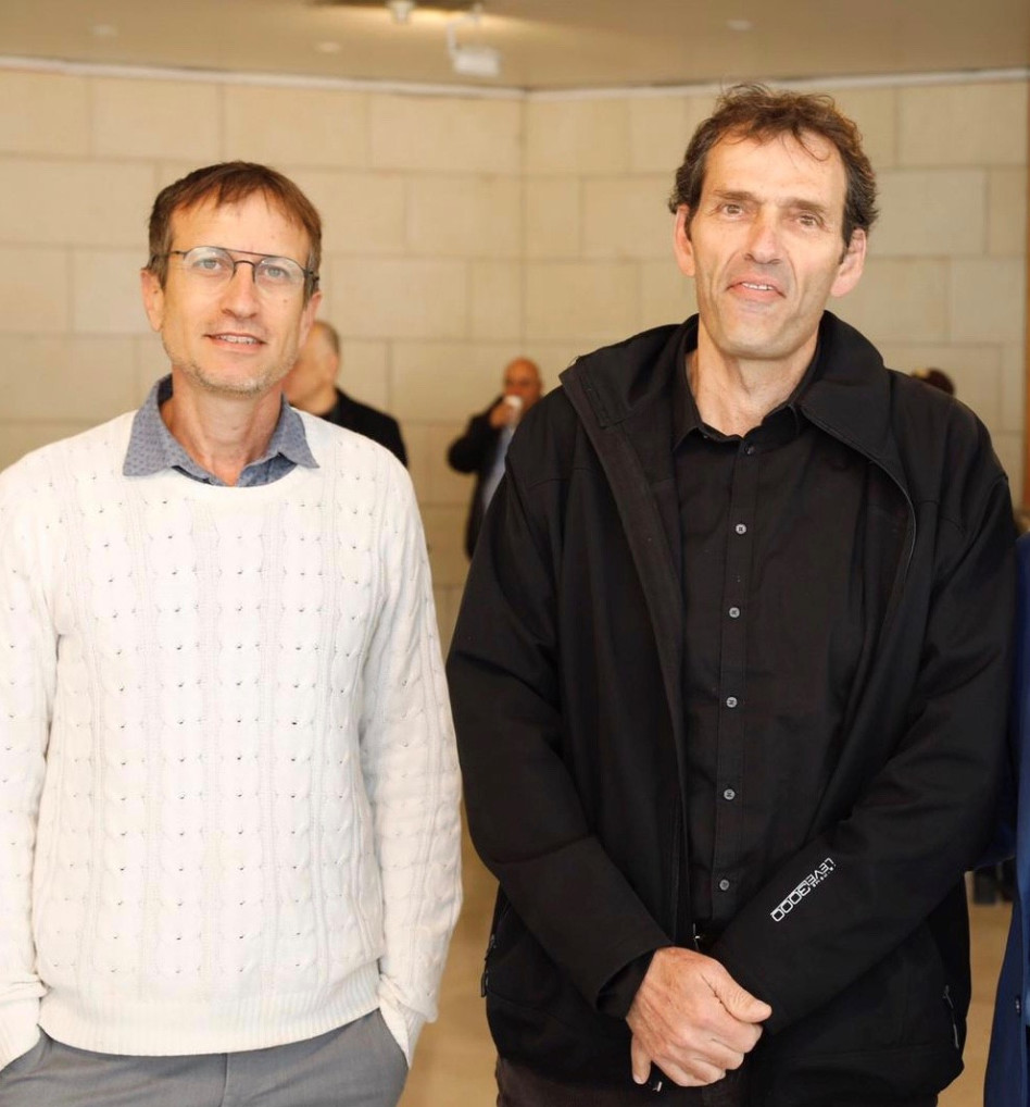 אמיר הלוי וגידי שמרלינג (צילום: גיא יחיאלי)