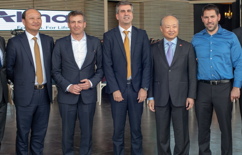 מיכאל כרסנטי, לו יי, אלי כהן, גיא סברסקי, ו-ויליאם וו (צילום: יריב ויינברג, סימנים)