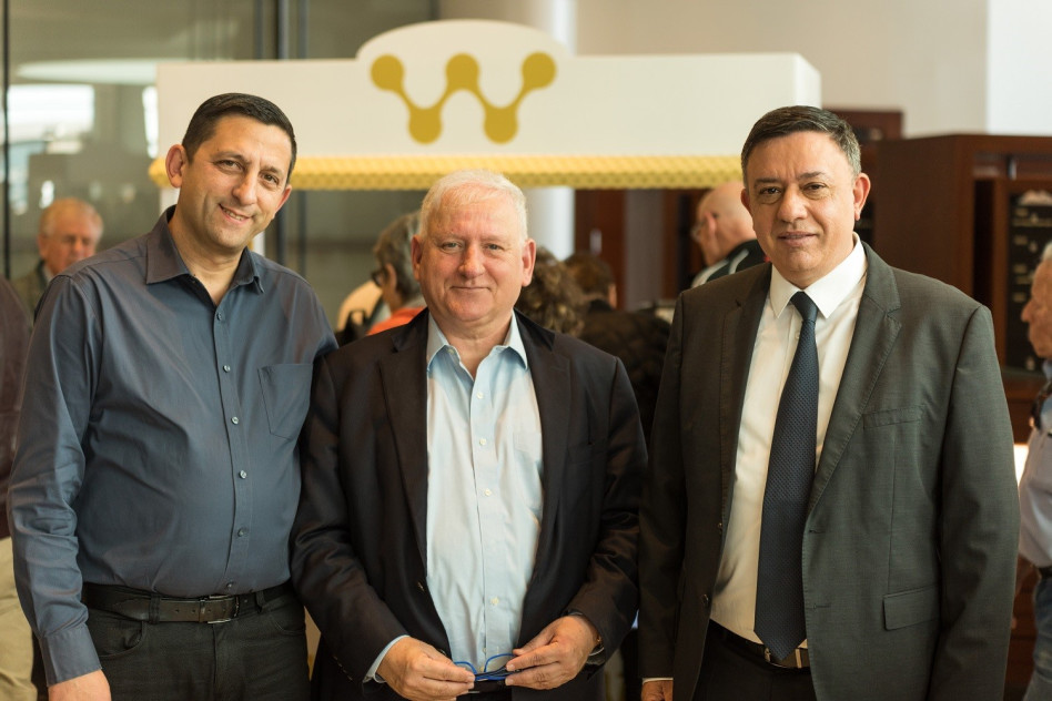 אבי גבאי, יאיר סרוסי ודורון ארנון (צילום: אודי גורן)