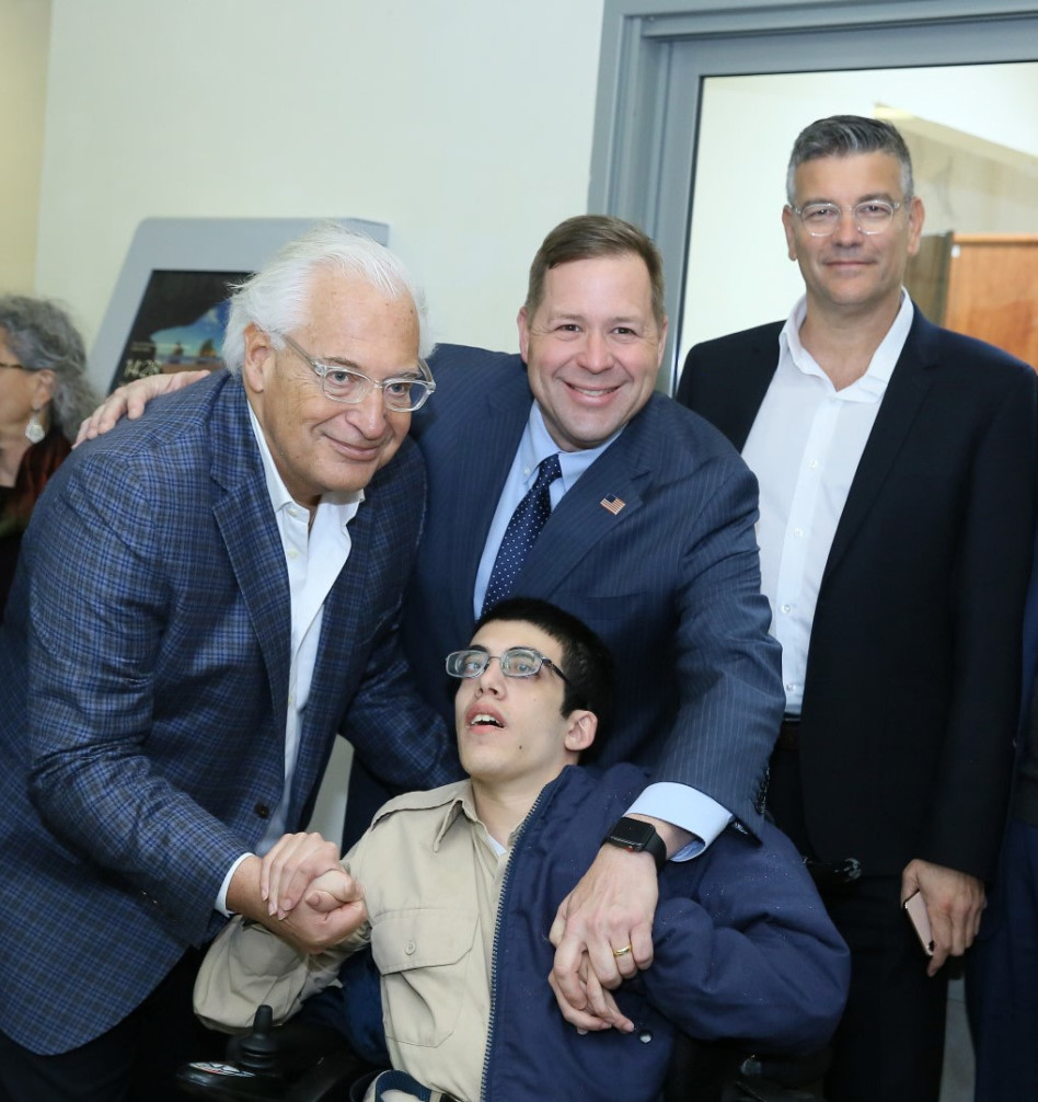 ישראל רייף, דיוויד פרידמן, כריס נילי ורועי שיפמן (צילום: רחל זנד)