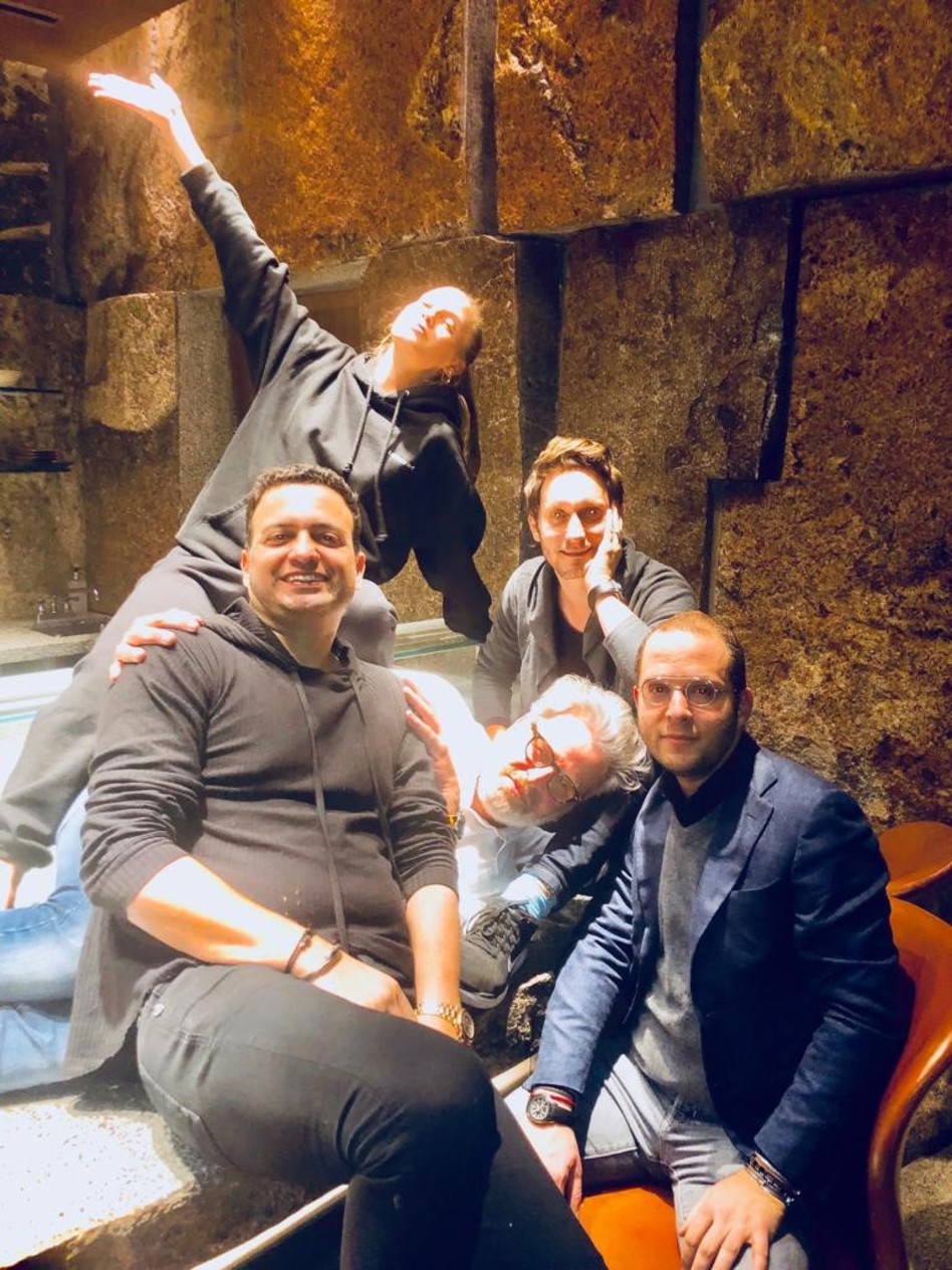 רותם רוזן, ליאור סושרד, אייל שני , ניבר מדר וצחי חג'ג' (צילום: מתוך אינסטגרם)