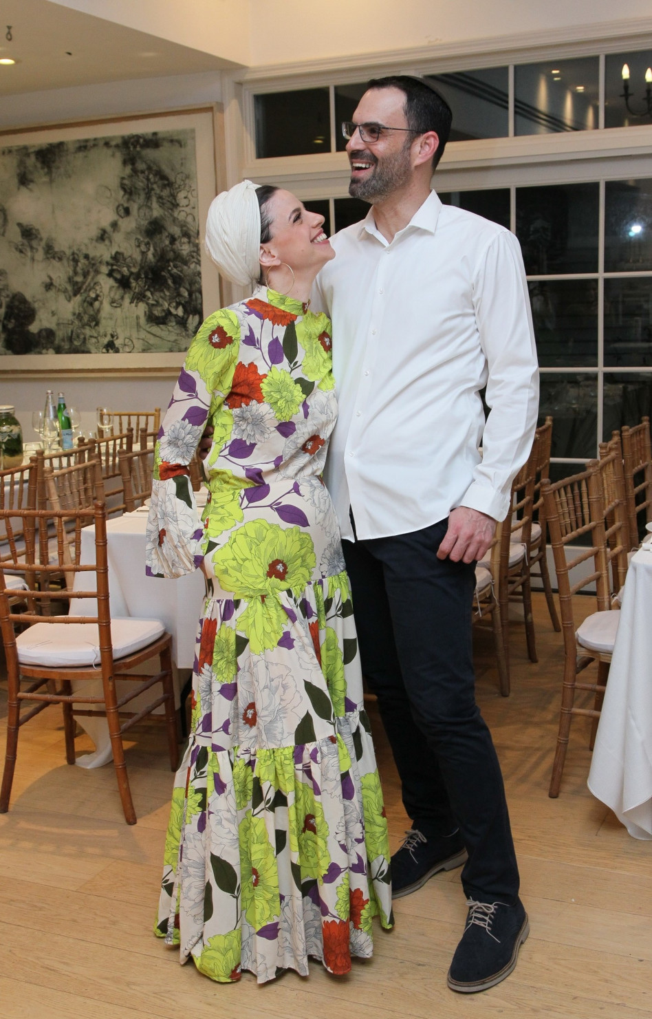 זיו לנגר ואיה קרמרמן (צילום: ראובן שניידר)