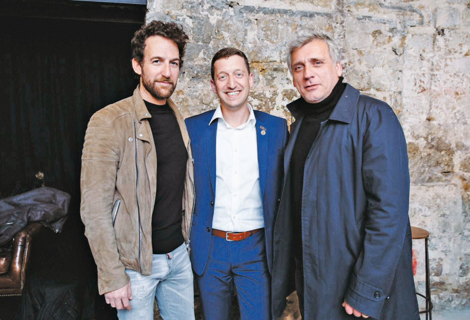 ליאור אשכנזי, סער גביש ואורי פפר (צילום: בר כהן)