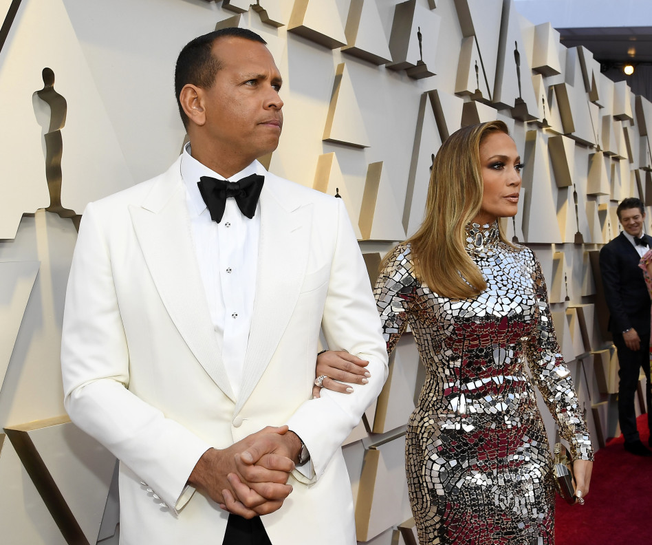 ג'ניפר לופז, אלכס רודריגז (צילום: Getty images)