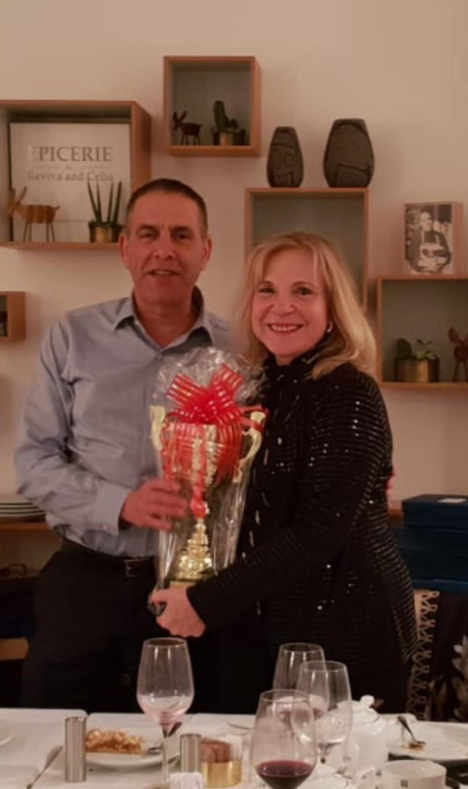 תלמה בירו ואייל מליס (צילום: ערן מילוא)