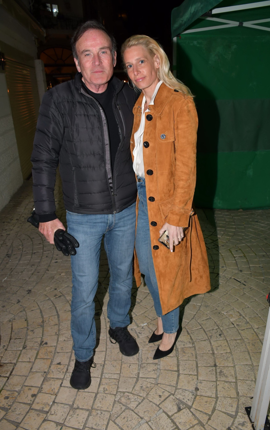  חלי לוי ועמוס שפירא (צילום: אביב חופי)