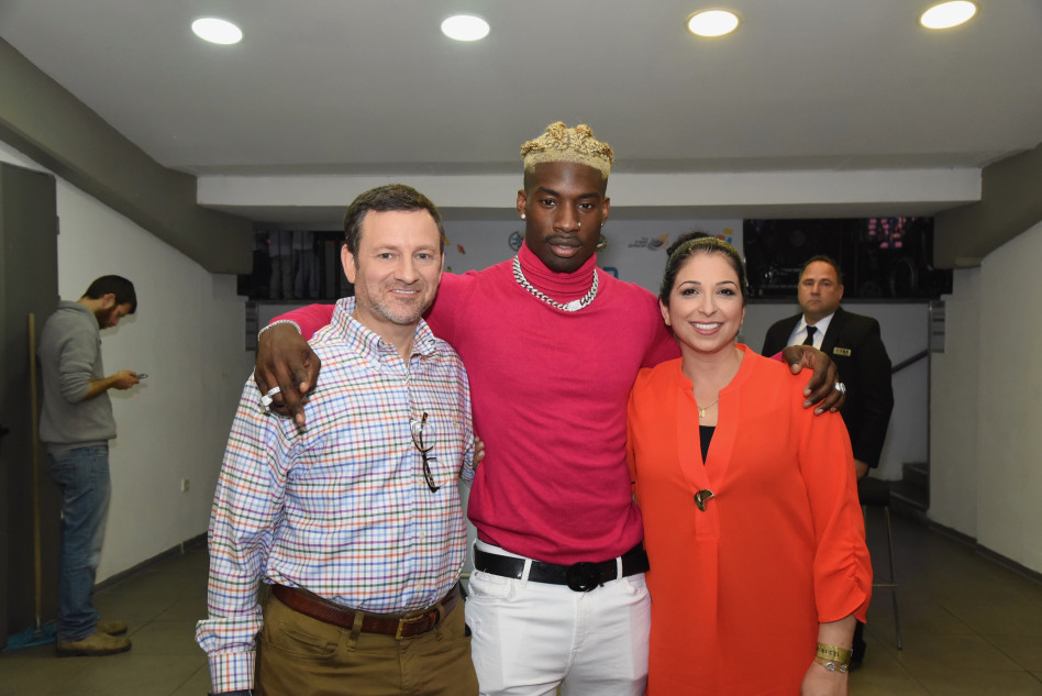 שירה רודרמן, סטפן לגר וג'יי רודרמן (צילום: טלי רז)