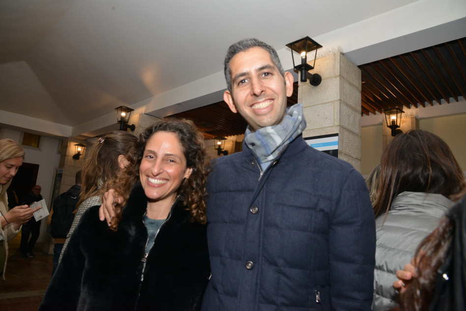אסף חרל"פ ושלי גני (צילום תמר מצפי)