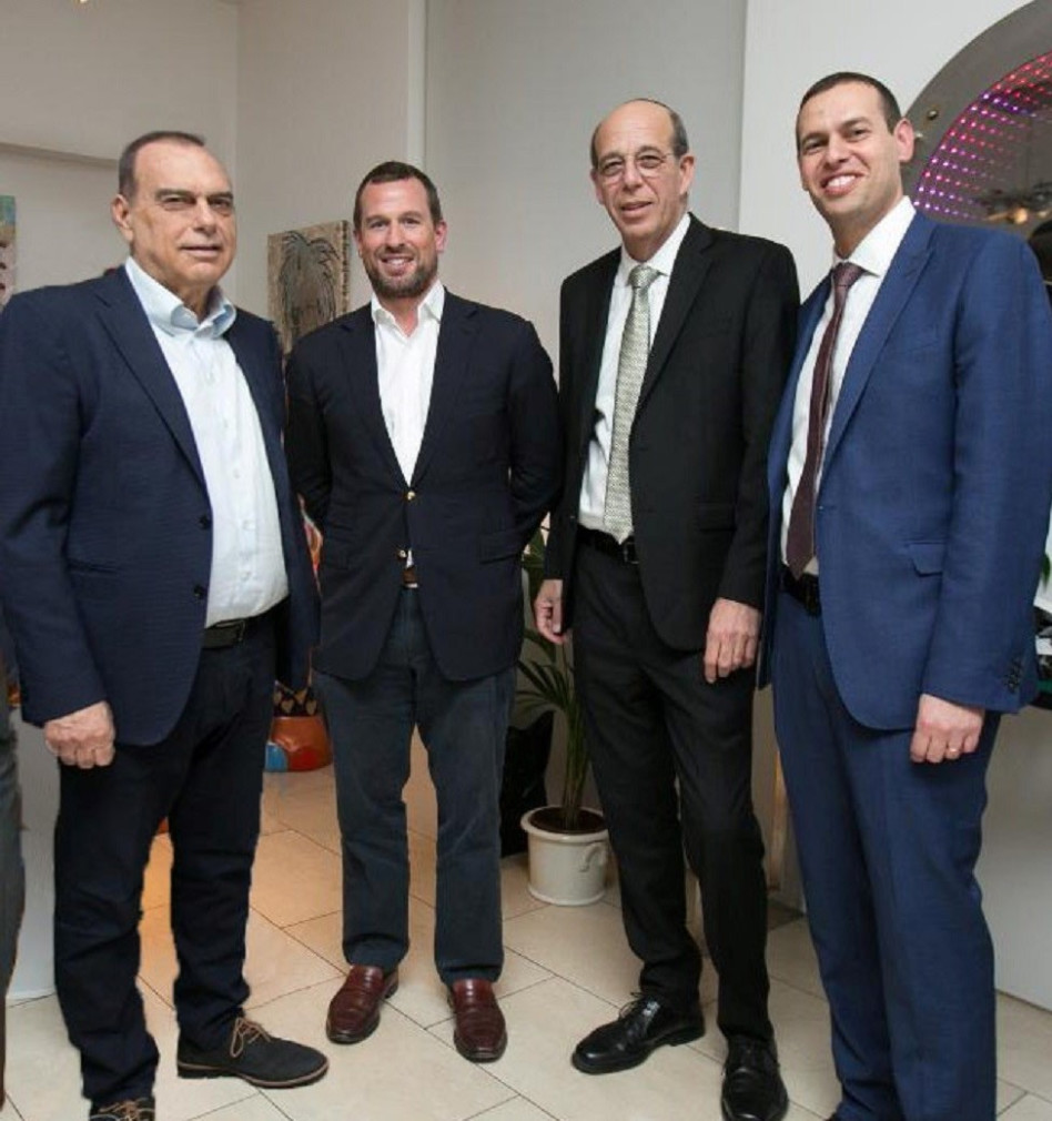 שלמה רכטשאפן, אריה צבאן, פיטר פיליס ואברם גרנט (צילום: דינה ארליך)