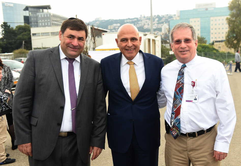 מיכאל (מיקי) הלברטל, דוד פתאל, ויהושע ראוכברגר (צילום: ג'ו לוציאנו)