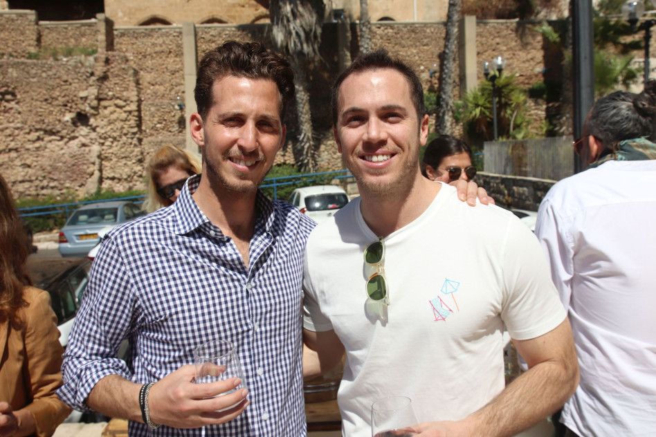 שון קופלר וברק נחמני (צילום: אור גפן)