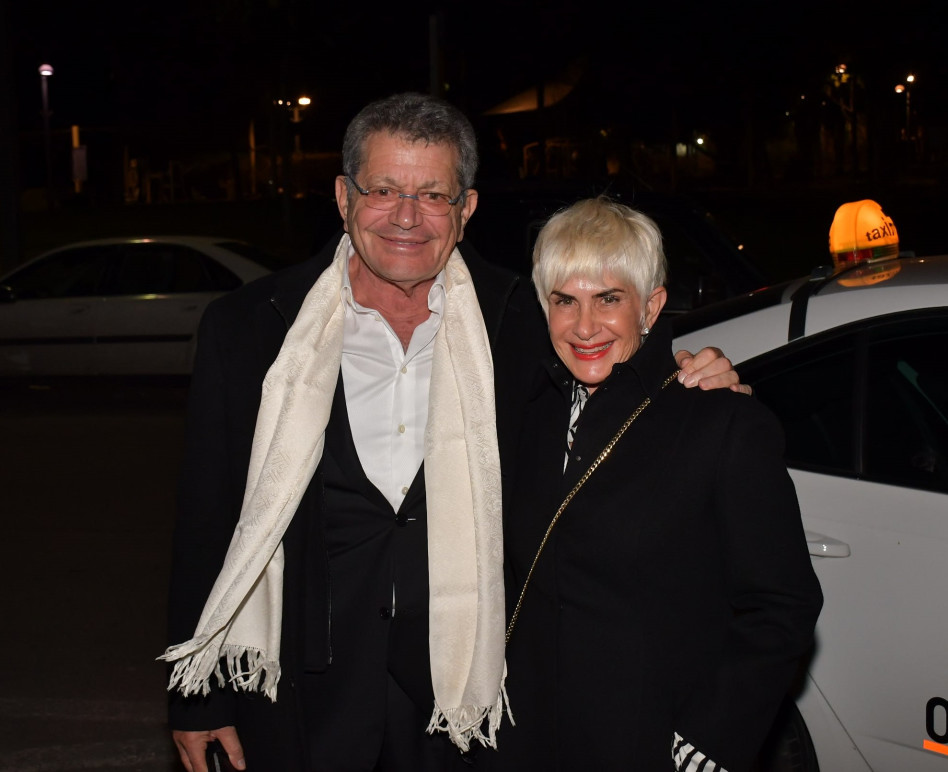 רותי ומנחם אורן (צילום: אביב חופי)