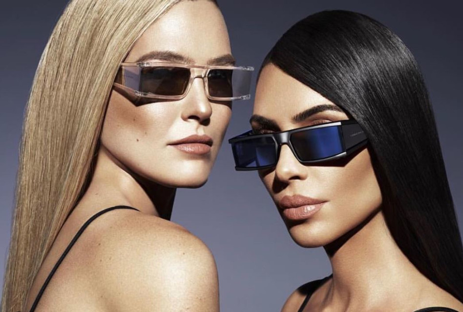 כבר לא משדרות עסקים כרגיל. קים קרדשיאן ובר רפאלי (צילום:Mert Alas & Marcus Piggott)