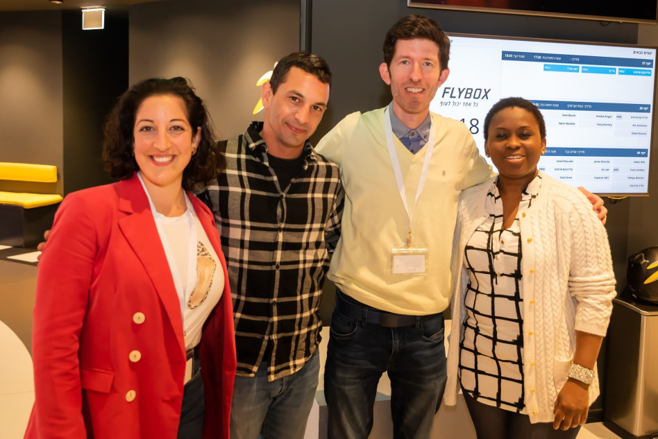 לולה אומלולה, רפי ברבירו, עמרי ליטוין וטליה תורג'מן (צילום: רועי טוכבנד)