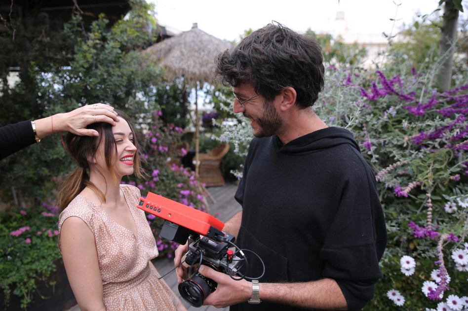 חמודים! נלי ובעלה איתן שריד