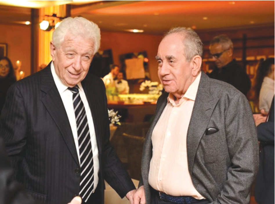 אלפרד אקירוב ופרנק לואי (צילום: ארכיון, פרומו הפקות)