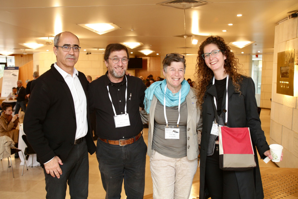 מיכל שרייבר, נעמי אנג'ל, איז'י בלנק, יואב דוד (צילום: אורי שדה)