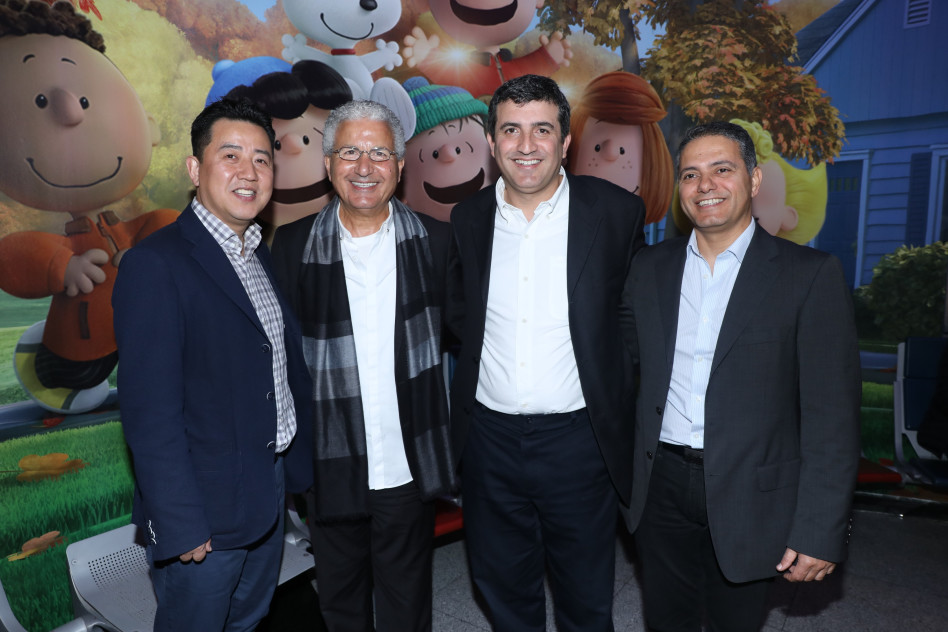 קובי בש, אבי אדרי, משה אדרי וג'סטין ג'ו (צילום: רפי דלויה)