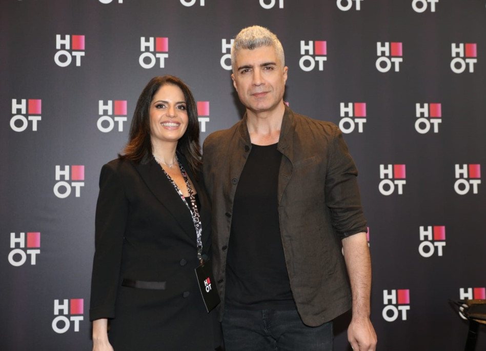 אוזג'אן דניז ומירי לוין (צילום: רפי דלויה)