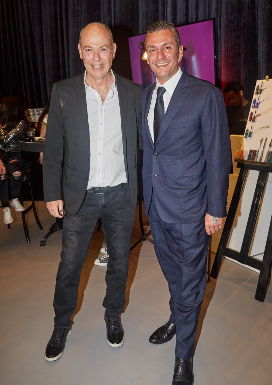 סטפנו פרקסי וגבי רוטר (צילום: שוקה כהן)