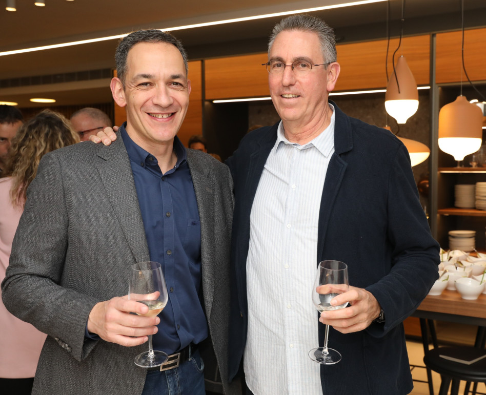 שוקי שוורץ ורון אבידן (צילום: רפי דלויה)