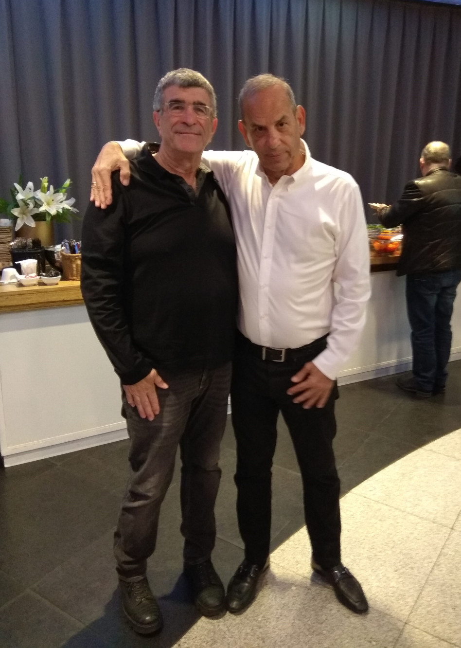 שמואל פרנקל ויונה פוגל (צילום: ניב תבר)