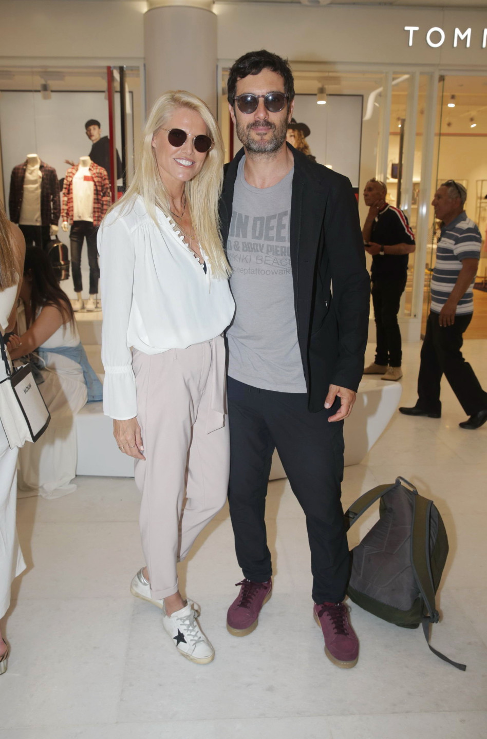 מצטננים מהחום. רון שחר ושלי גפני