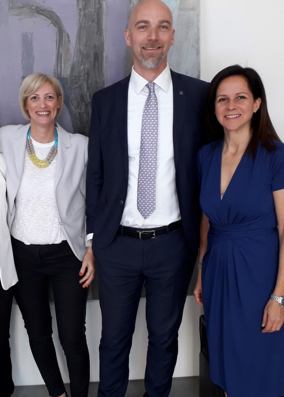 יפעת גוריון, גרי ליבנת ופז גלינסקי (צילום: אלי מורן)