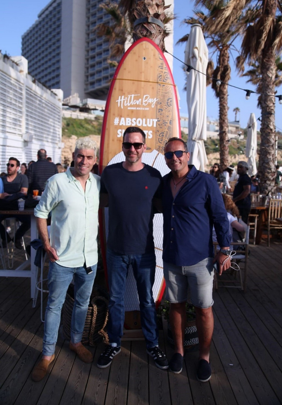 הראל בלו, יואש בן אליעזר ורונן מיילי (צילום: מיקה גורוביץ)