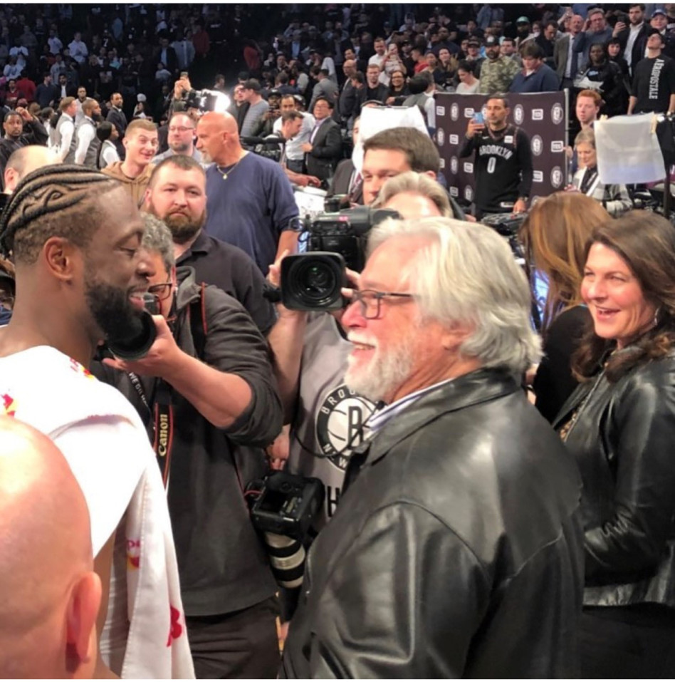 מיקי אריסון ודוויין וויד (צילום: אינסטגרם)