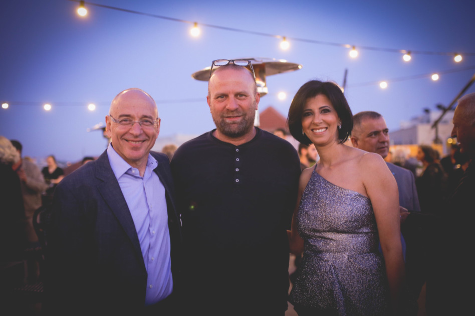 בשאייר פאהום-ג'יוסי, נועם לאוטמן ואורני פטרושקה (צילום: אביב נווה)