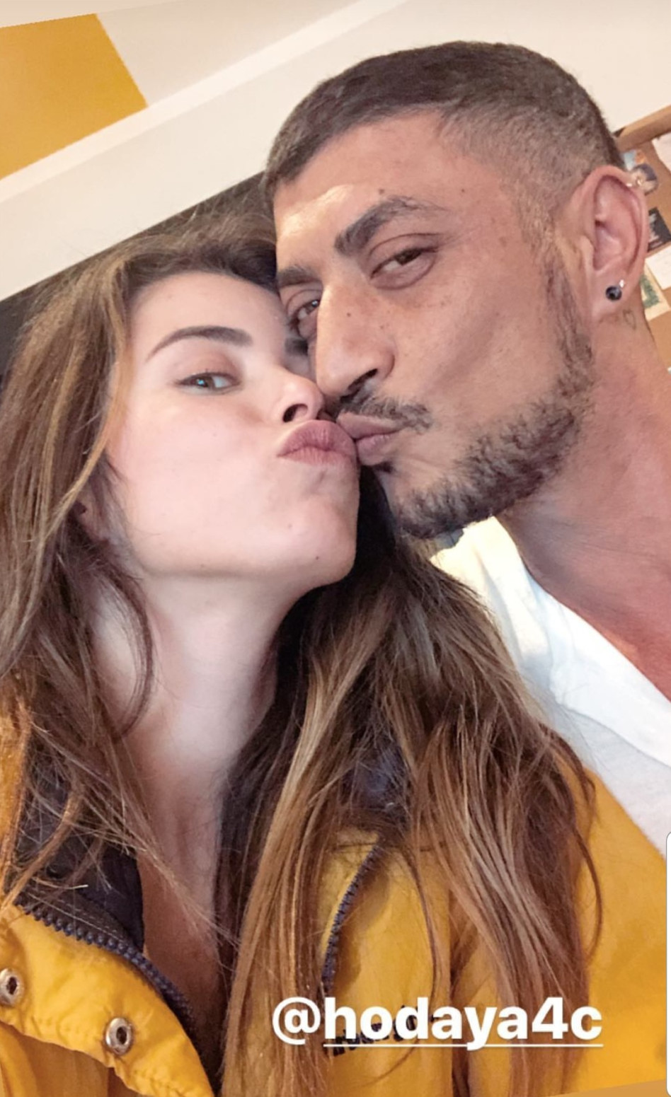 חברים. דודו קובי והודיה כהן (צילומים: אינסטגרם)