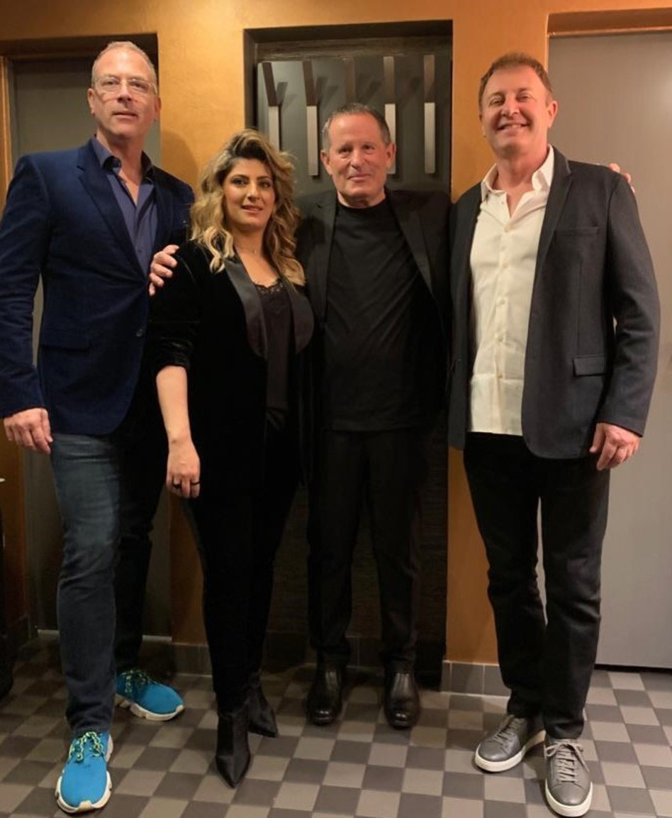 זיו אבירם, מאיר שמיר, שרית חדד ויורם רוט (צילום:  ליאור אטיאס)