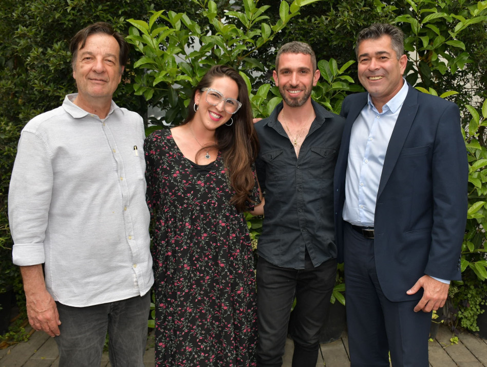 שמעון קיפניס , שלומי שבן, אליאור אלשטיין ונועם בן זאב (צילום: אביב חופי)