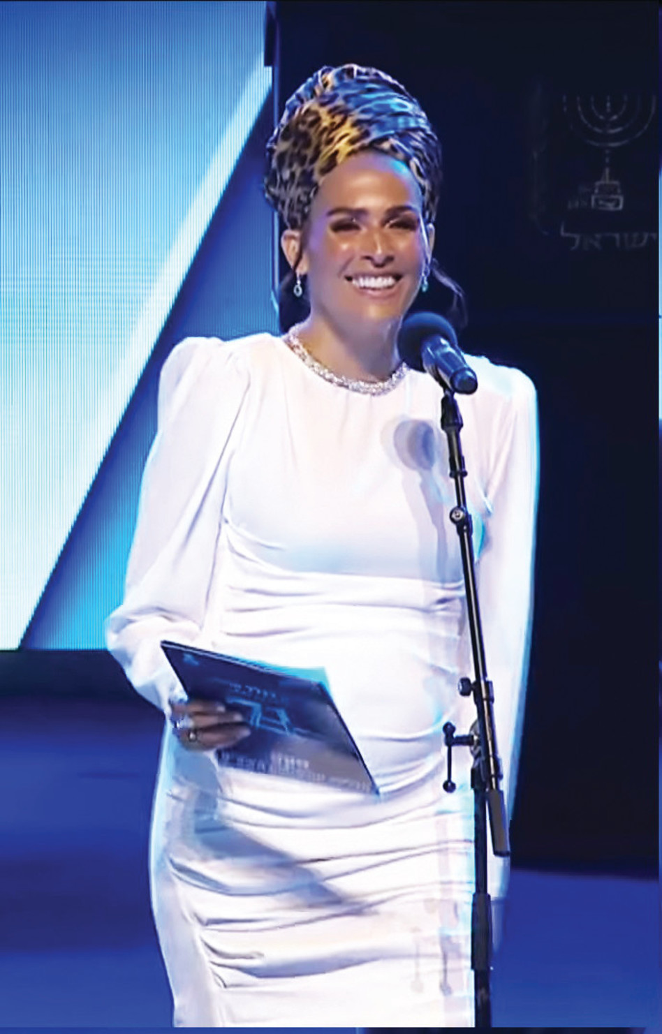 לינור אברג'יל (צילום מסך מתוך "כאן")