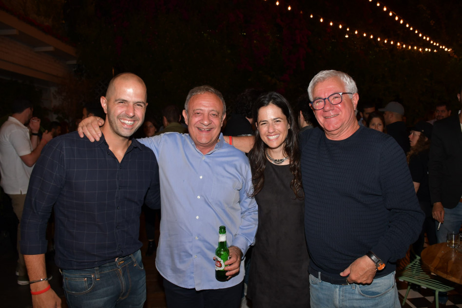  רוני פוקס, רונה אנג'ל, ראובן אבלגון ואורי אנג'ל