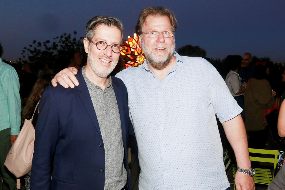  אלון ספן ועדי שטרן (צילום: נועם וינד)