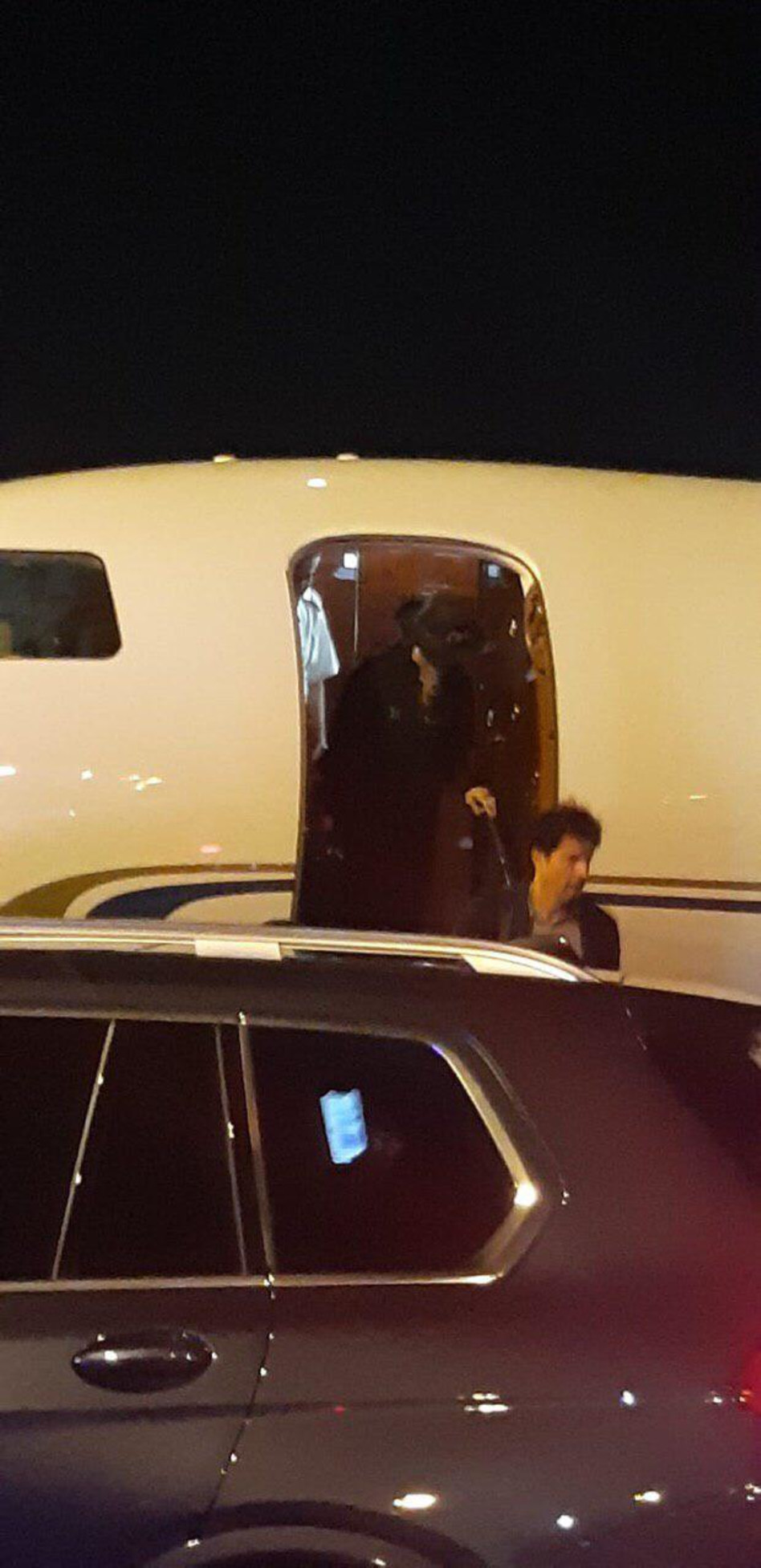 מדונה נוחתת בארץ. צילום: אורן תייר