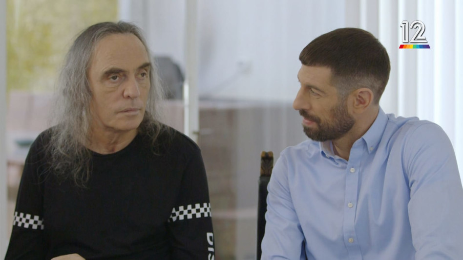 בראיון עם חיים אתגר (צילום מסך)