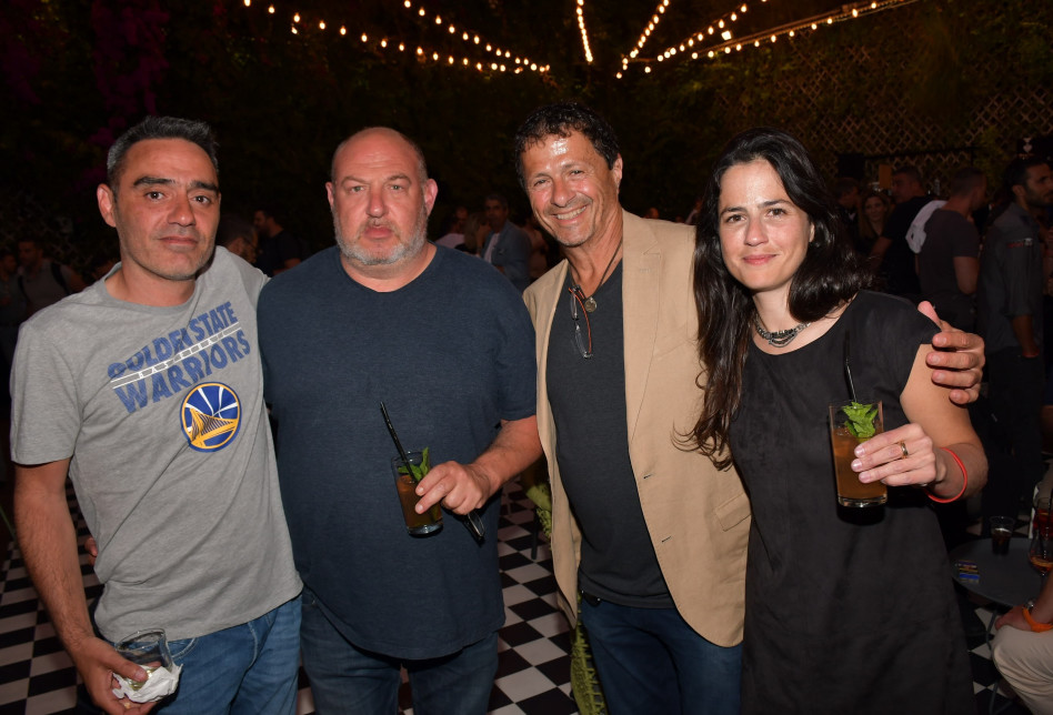  רונה אנג'ל, אודי אנג'ל, הראל ויזל ואבי צבי (צילום: אביב חופי)