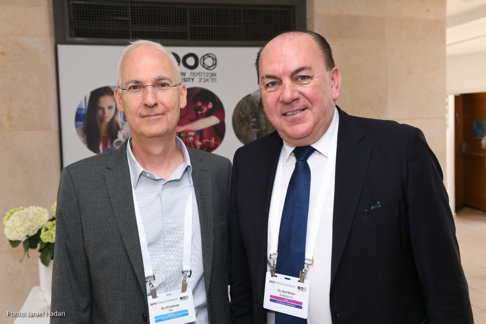 אקסל ובר ואלי גלמן (צילום: ישראל הדרי)