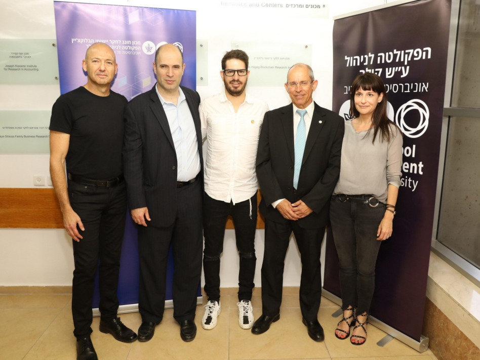 גל לנדאו, משה צבירן, משה חוגג, דן עמירם ויעקב מנדל (צילום: חן גלילי)