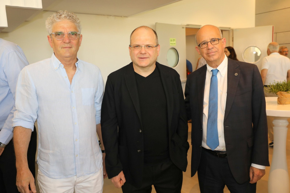 יוסף קלפטר, גיל שויד ואיתן קמיל (צילום: חן גלילי)