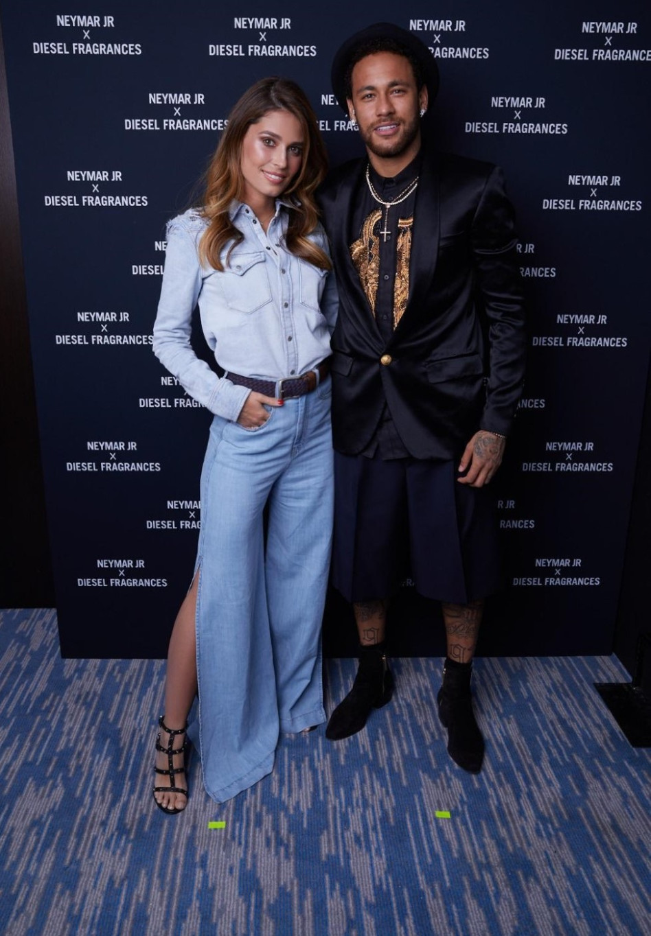 נוצצים. ניימאר וקורל סימנוביץ' (צילום: יח"צ חול)