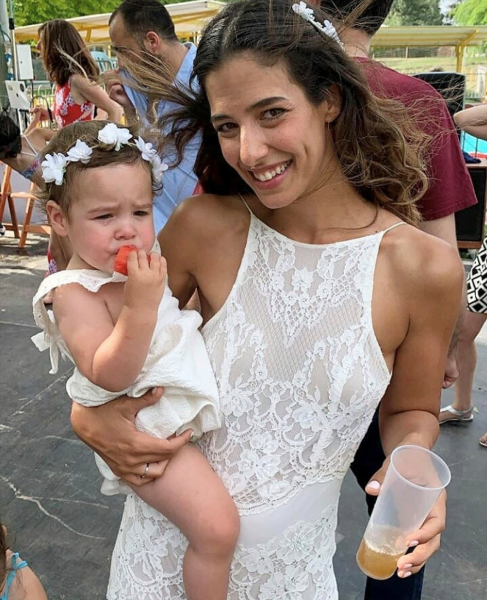 שושבינה של כבוד. דון לני גבאי ובתה זוהר (צילומים: יח"צ)